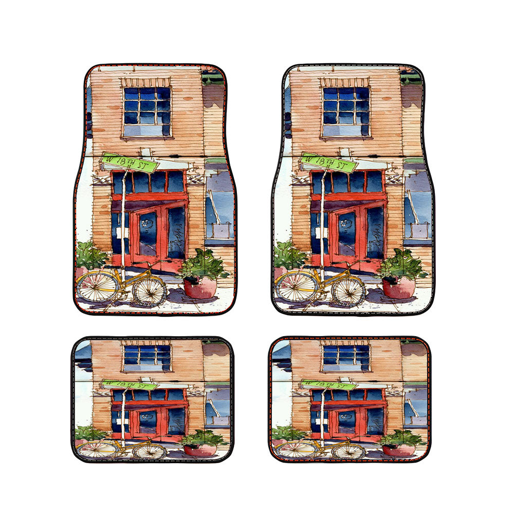 W 18Th St Car Floor Mats Accessories