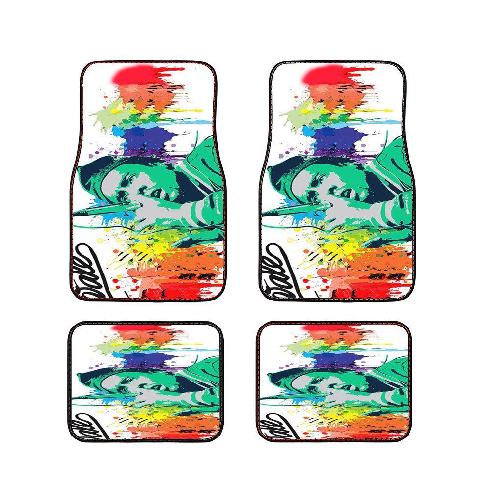 Wale Colorful Rapper Car Floor Mats Accessories