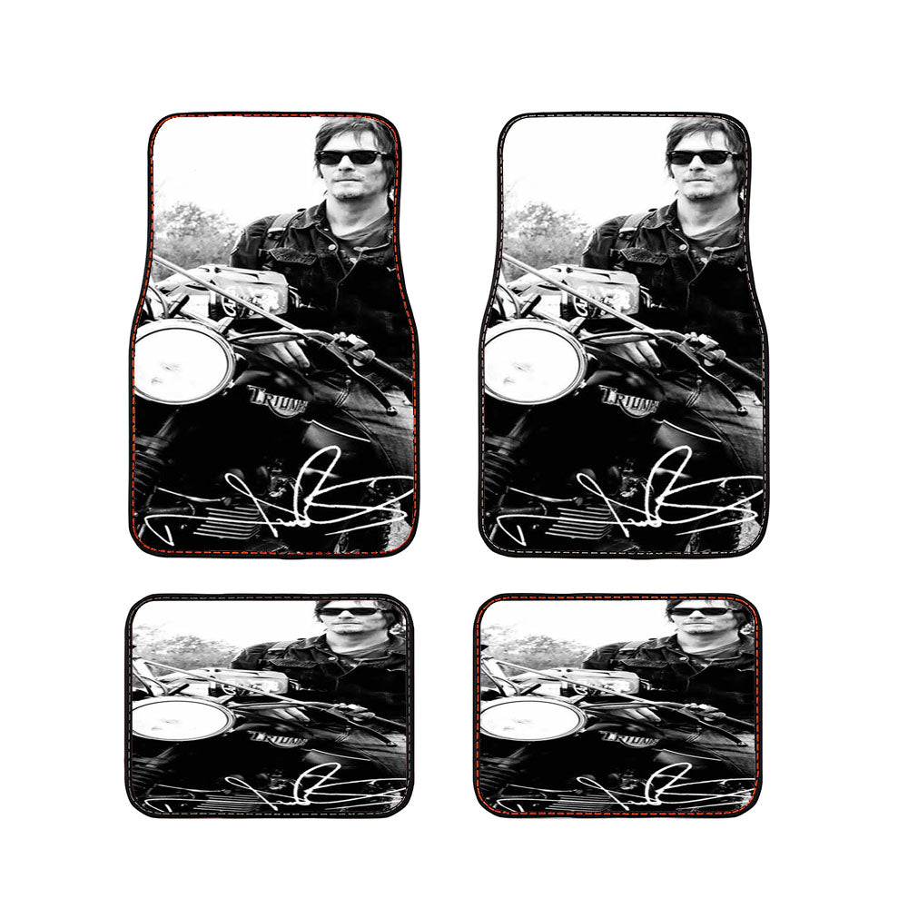 Walking Dead Daryl Dixon Car Floor Mats Accessories