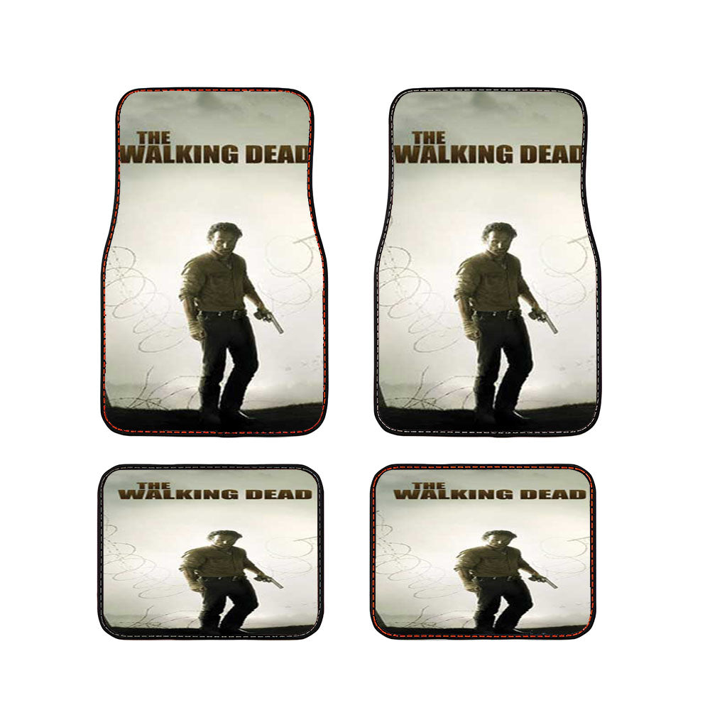 Walking Dead Rick Broken Fence Car Floor Mats Accessories