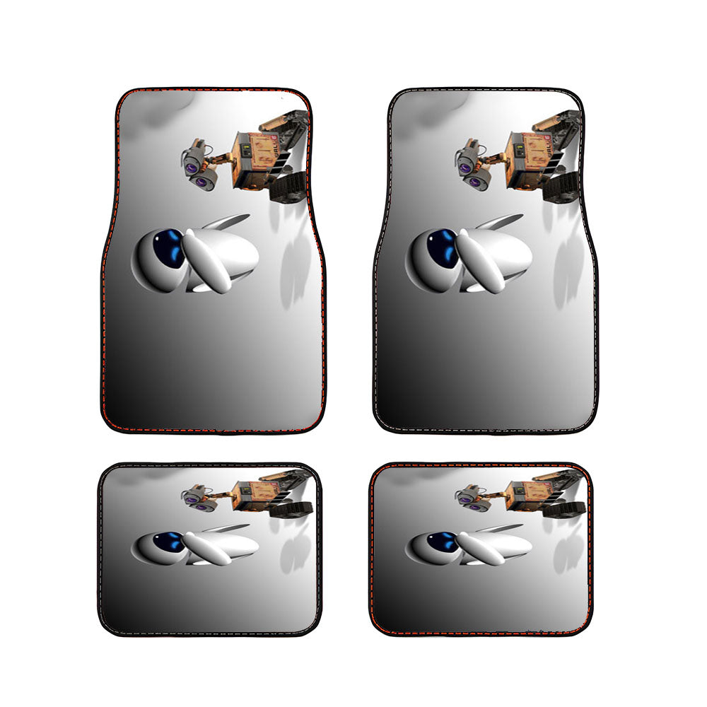 Wall-E And Eve 1 Car Floor Mats Accessories