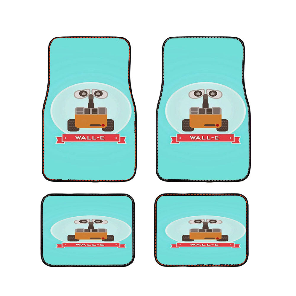 Wall E Art Car Floor Mats Accessories