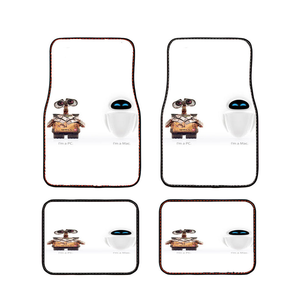 Wall E Pc And Mac Car Floor Mats Accessories