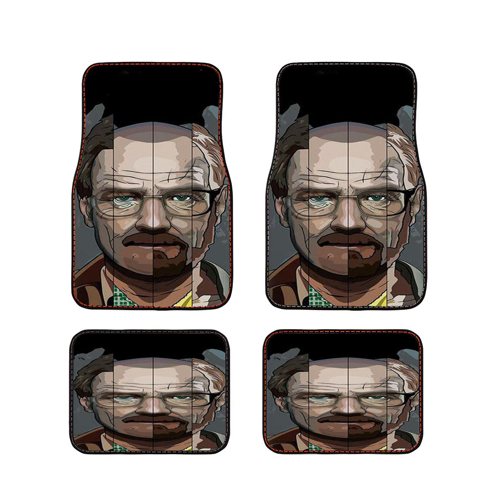 Walter White Evolution Car Floor Mats Accessories