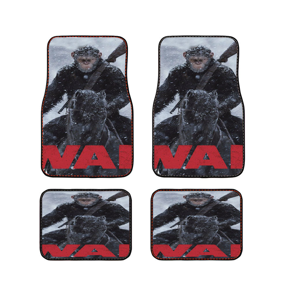 War For The Planet Of The Apes Car Floor Mats Accessories
