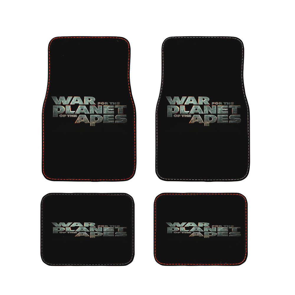War For The Planet Of The Apes Logo Car Floor Mats Accessories