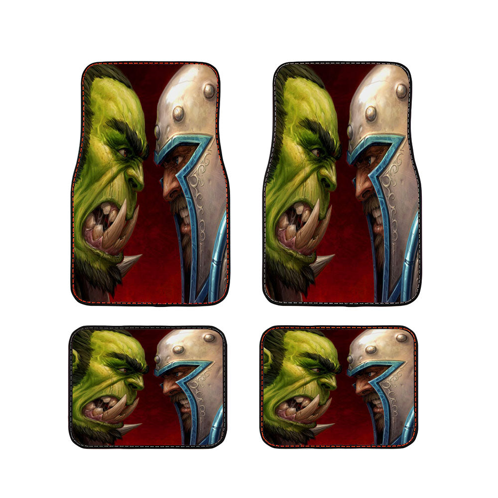 Warcraft Ii Tides Of Darkness Car Floor Mats Accessories