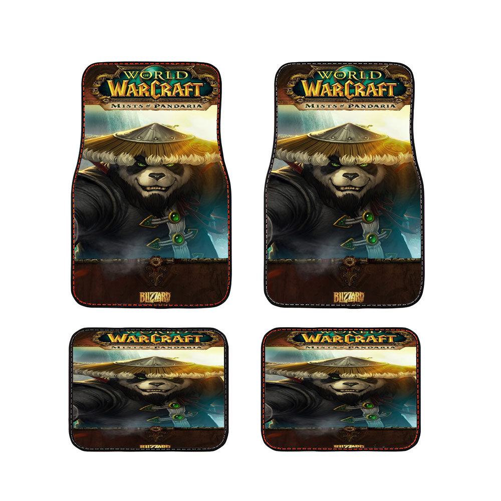 Warcraft Panda Mists Car Floor Mats Accessories