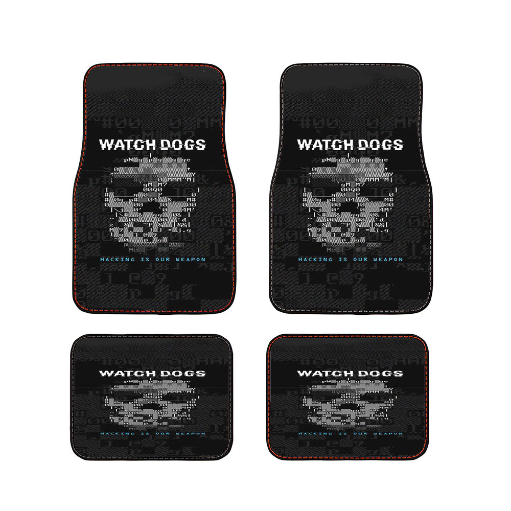 Watch Dogs 54 Car Floor Mats Accessories