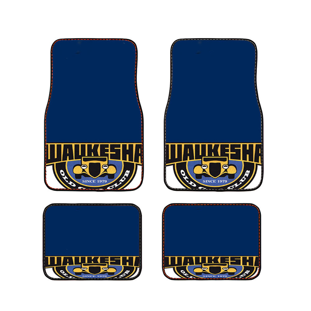 Waukesha Old Car Club Car Floor Mats Accessories