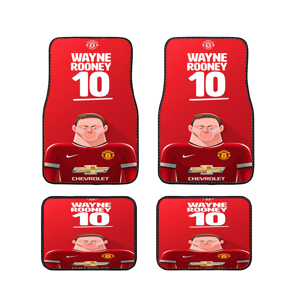 Wayne Rooney 10 Car Floor Mats Accessories