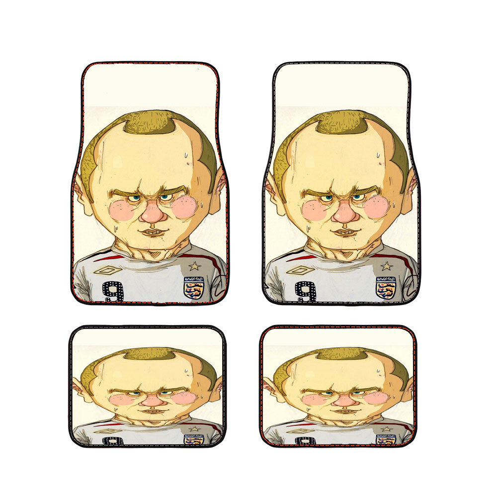 Wayne Rooney England Car Floor Mats Accessories