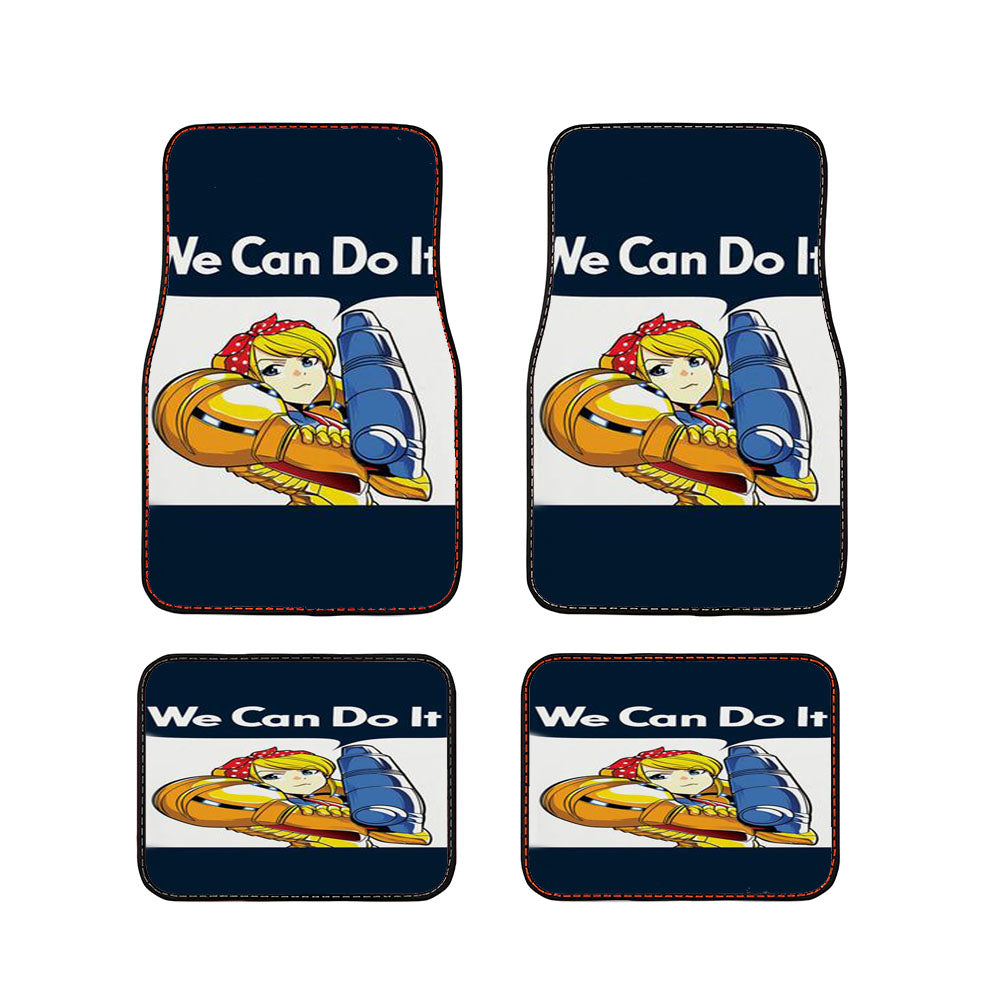 We Can Do It Car Floor Mats Accessories