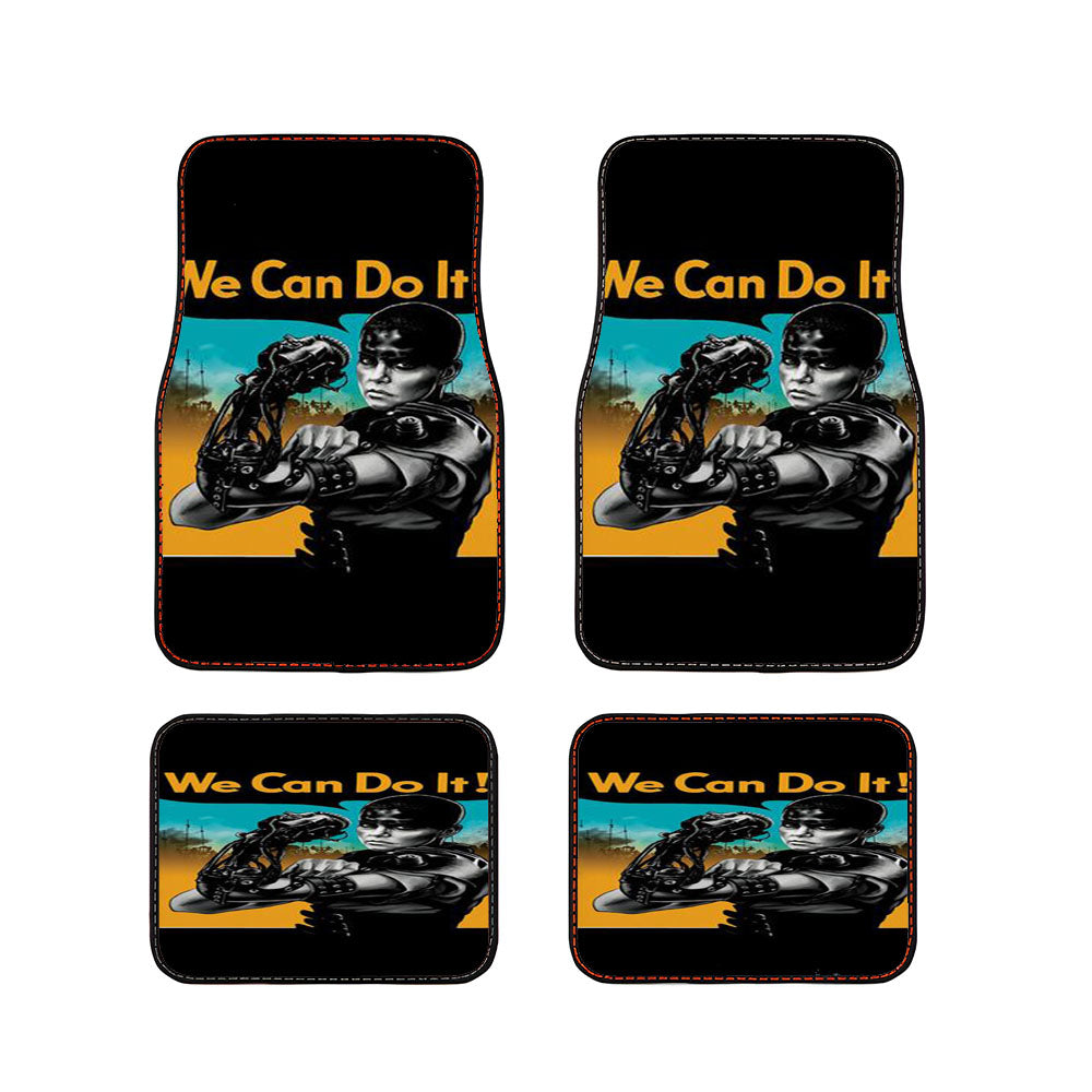 We Can Do It Furiously Car Floor Mats Accessories