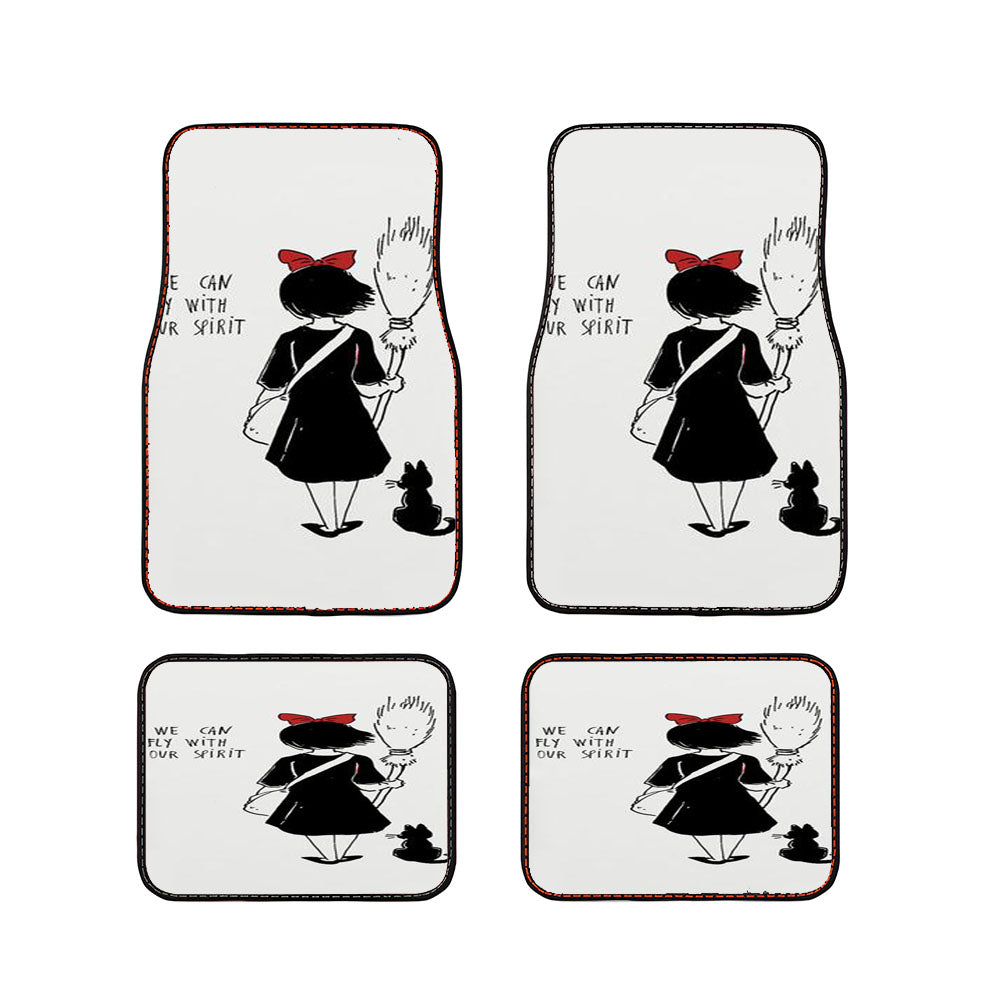 We Can Fly With Our Spirit Car Floor Mats Accessories