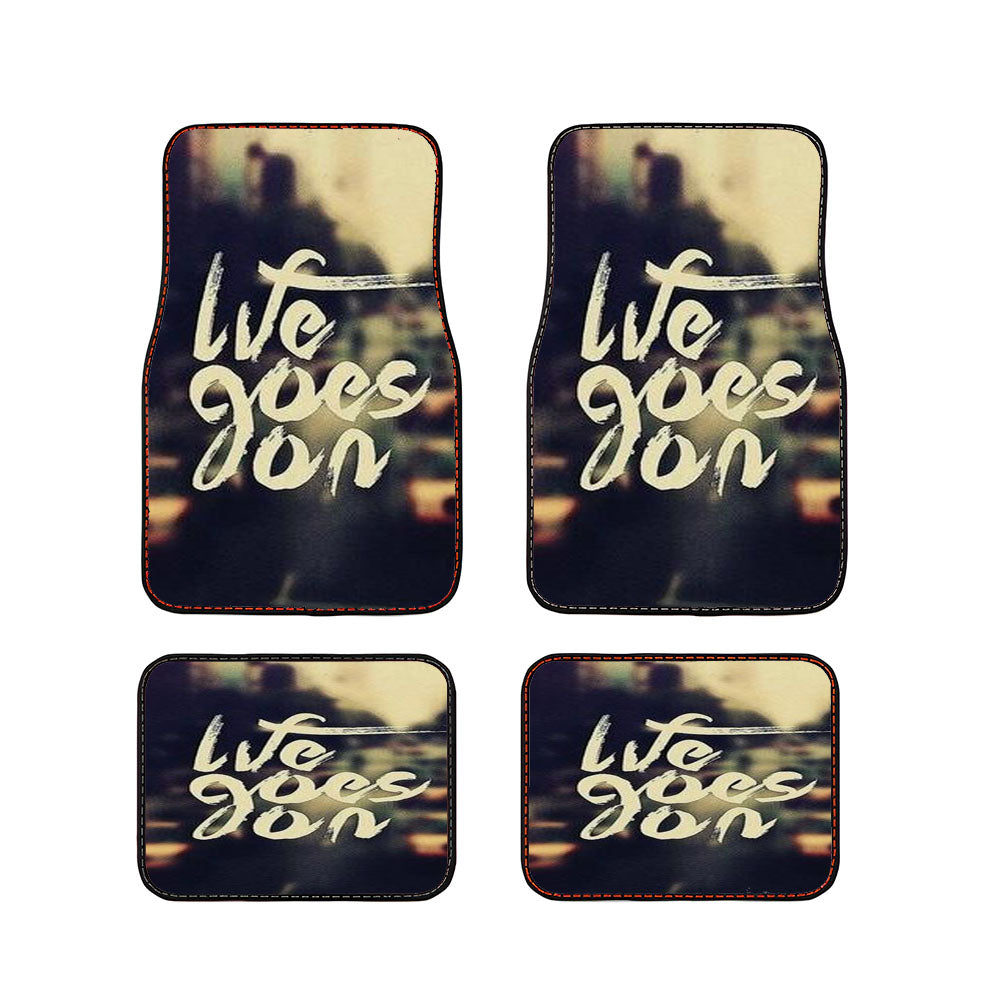 We Goes On Car Floor Mats Accessories