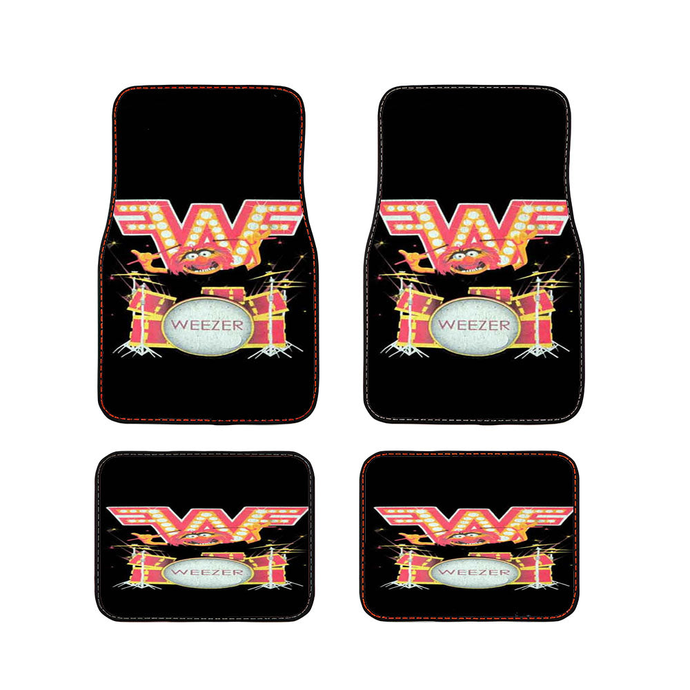 Weezer Muppets Drummer Car Floor Mats Accessories