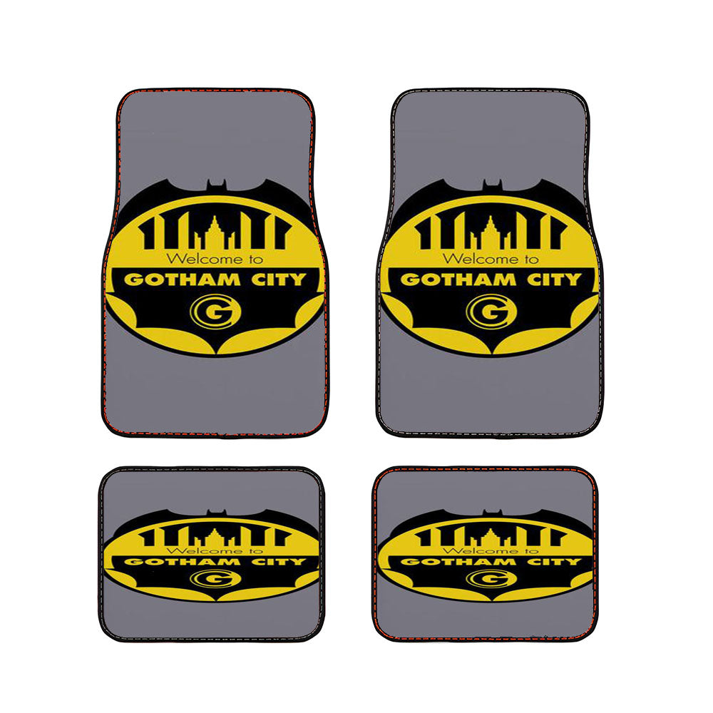 Welcome Gotham Car Floor Mats Accessories