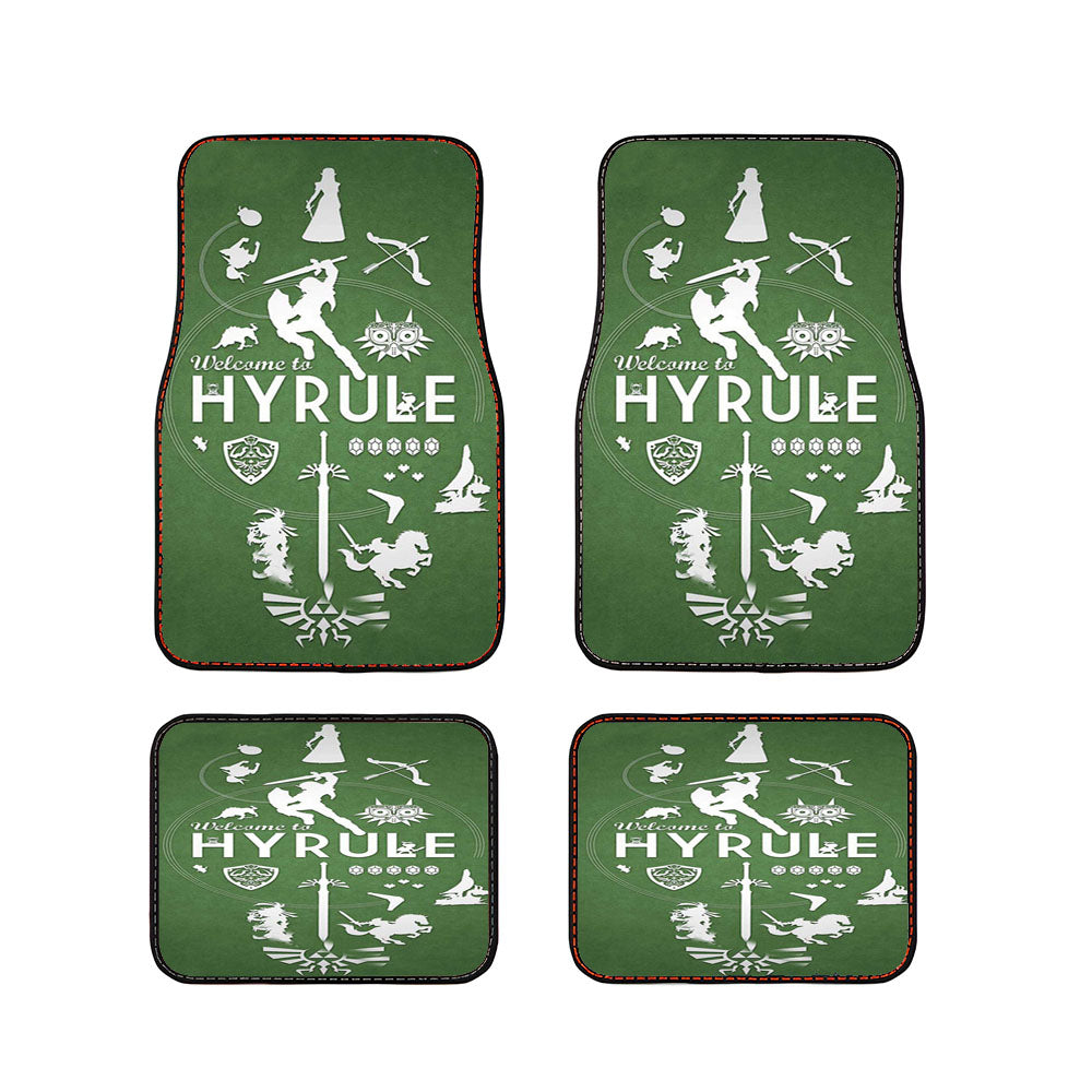 Welcome To Hyrule Car Floor Mats Accessories