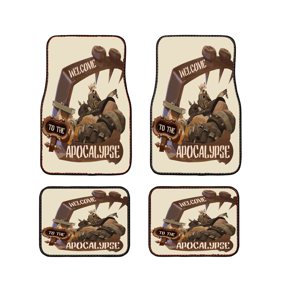 Welcome To The Apocalypse Car Floor Mats Accessories