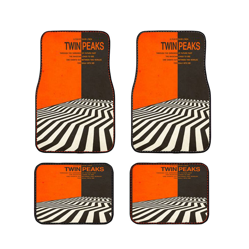 Welcome To Twin Peaks 5 Cover Car Floor Mats Accessories