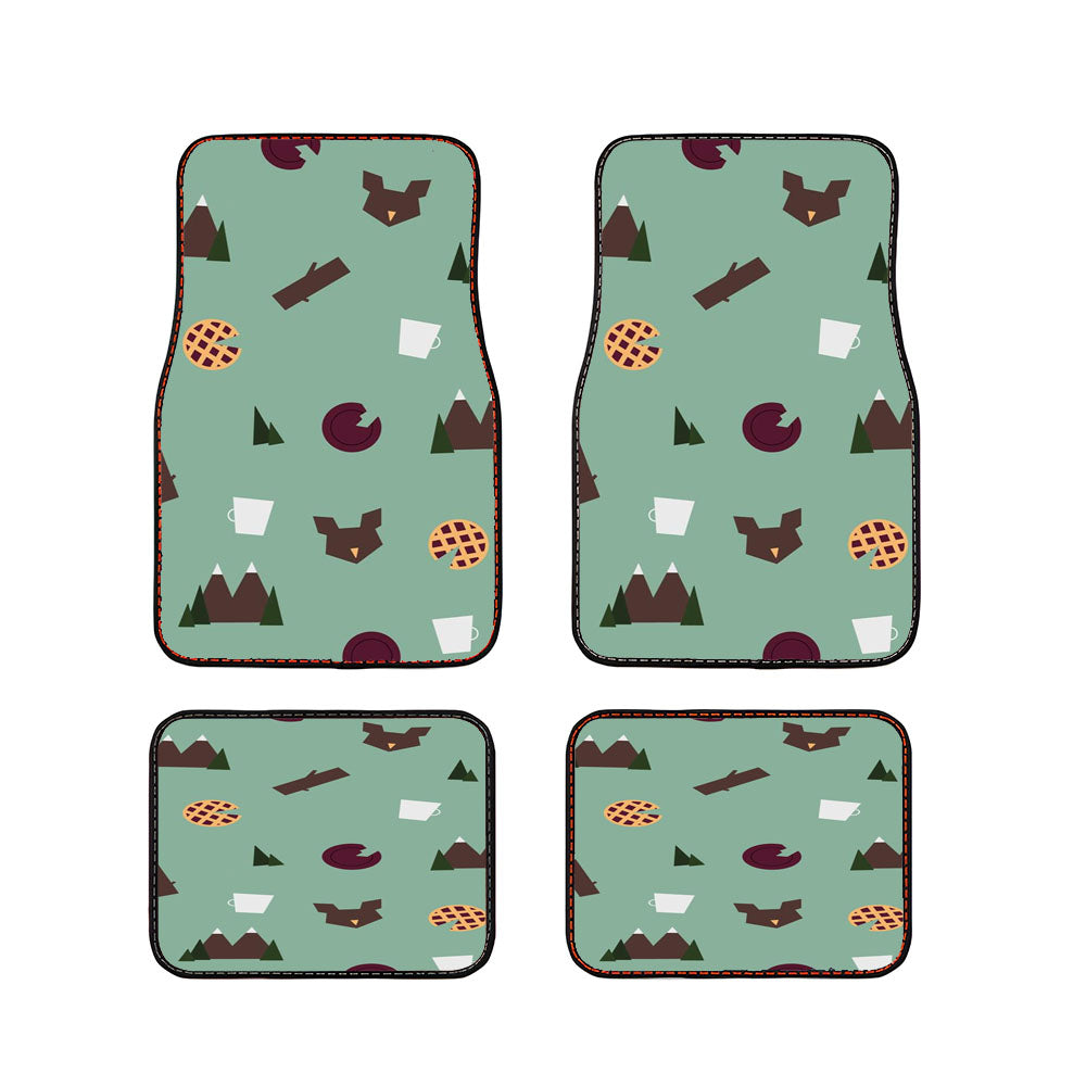 Welcome To Twin Peaks Inspired Car Floor Mats Accessories