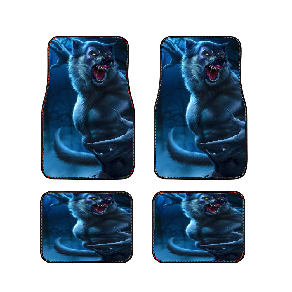 Werewolf Full Moon Car Floor Mats Accessories