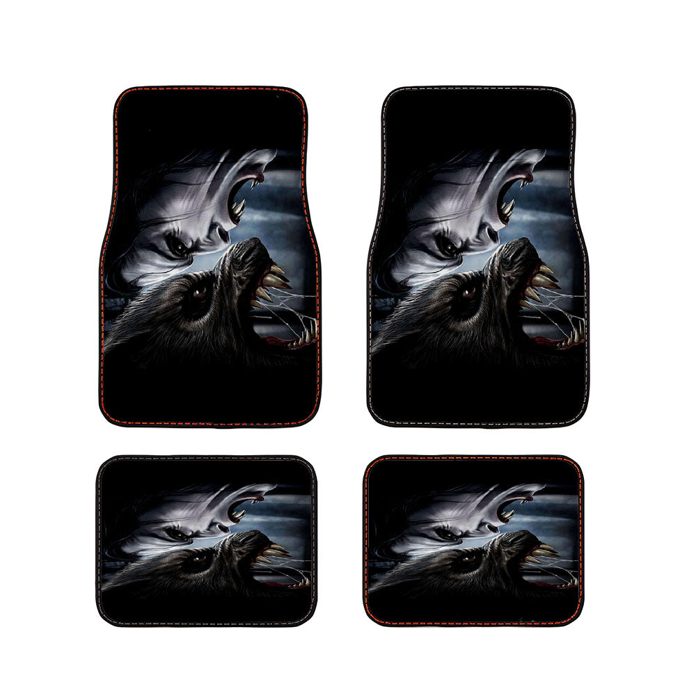 Werewolf Vs Vampire Car Floor Mats Accessories