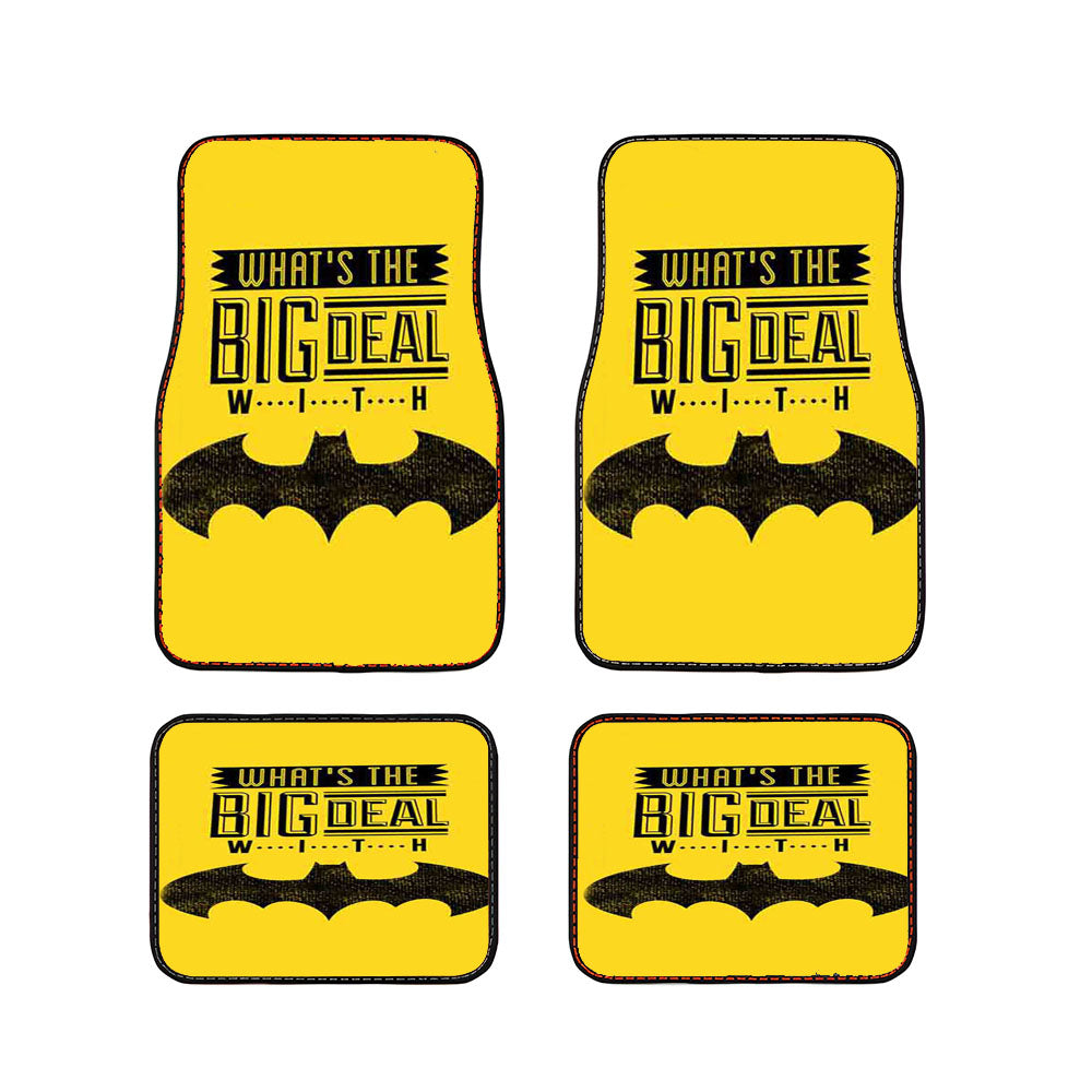 What'S The Big Deal With Batman Car Floor Mats Accessories
