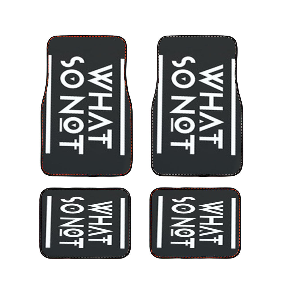 What So Not Car Floor Mats Accessories