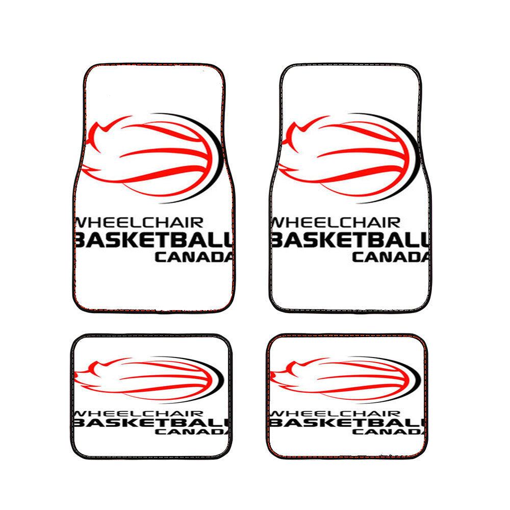 Wheel Chair Basketball Canada Logo Car Floor Mats Accessories