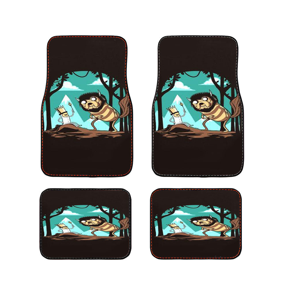 Where The Wild Adventures Are Car Floor Mats Accessories