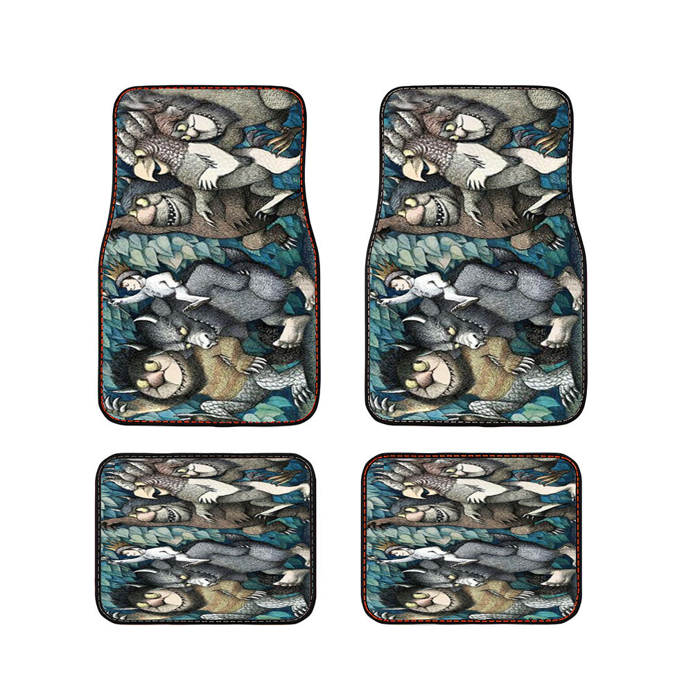Where The Wild Things Car Floor Mats Accessories