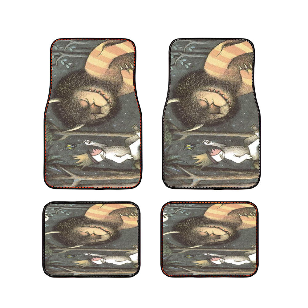Where The Wild Things Are Car Floor Mats Accessories