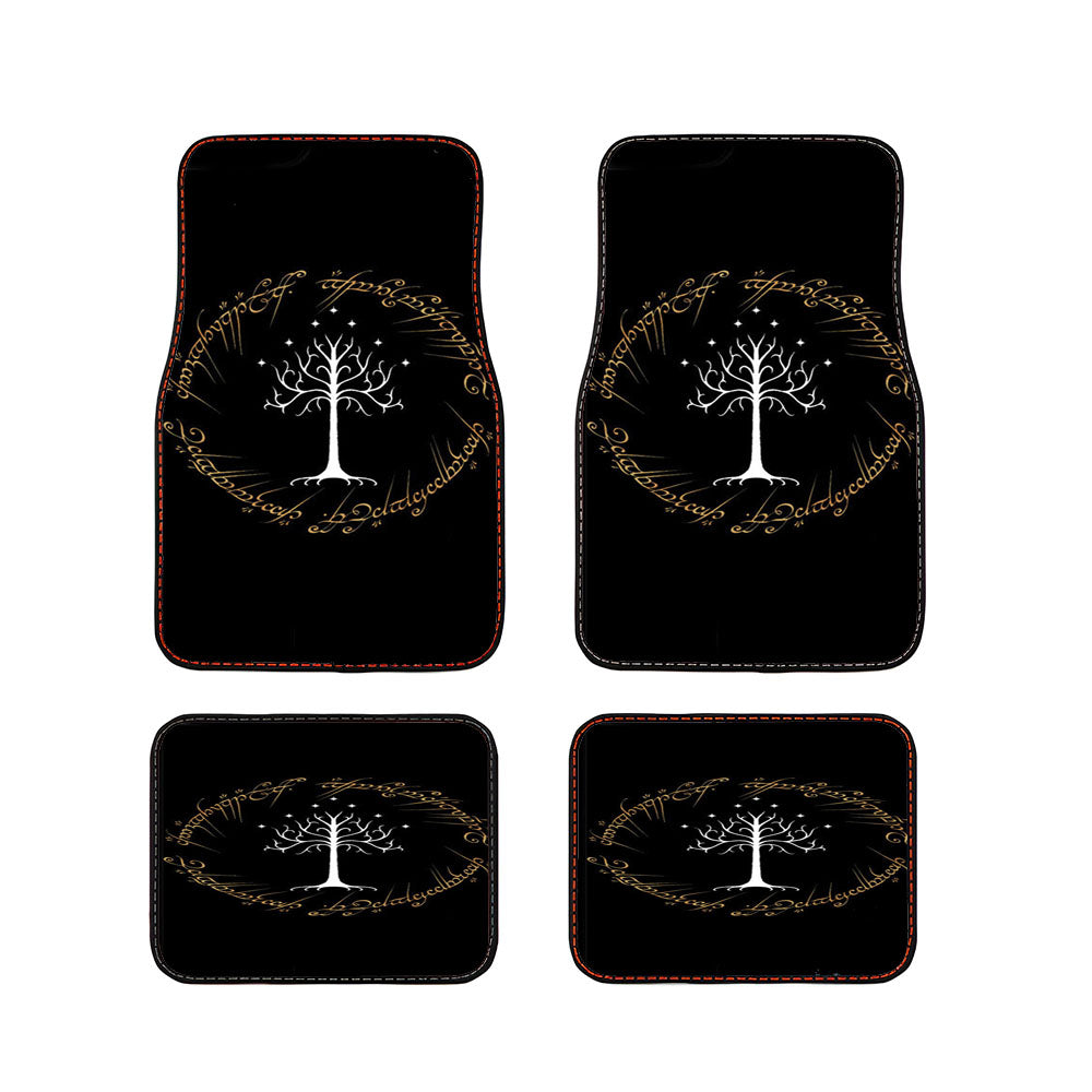 White Tree In Lord Of The Rings White Tree Car Floor Mats Accessories
