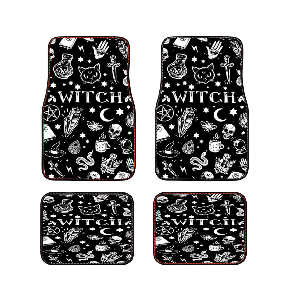 Wicth Pattern Car Floor Mats Accessories