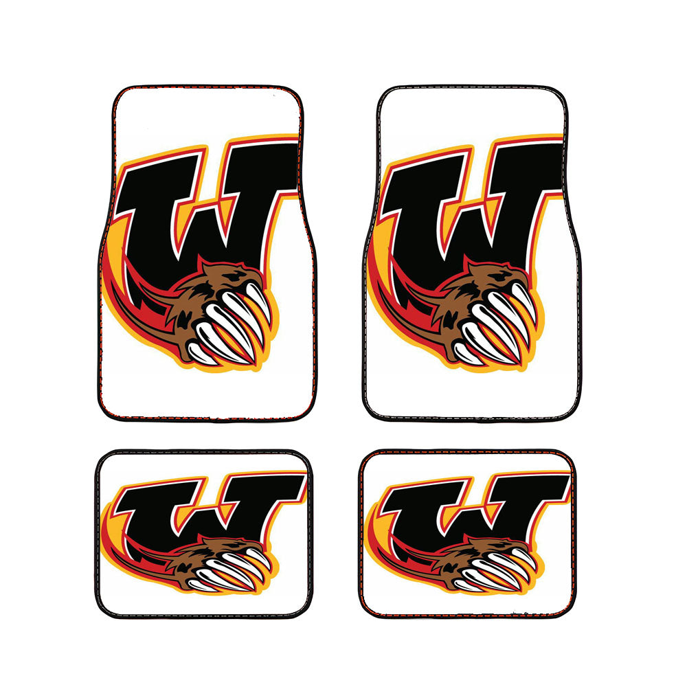 Wild Logo Hockey Car Floor Mats Accessories