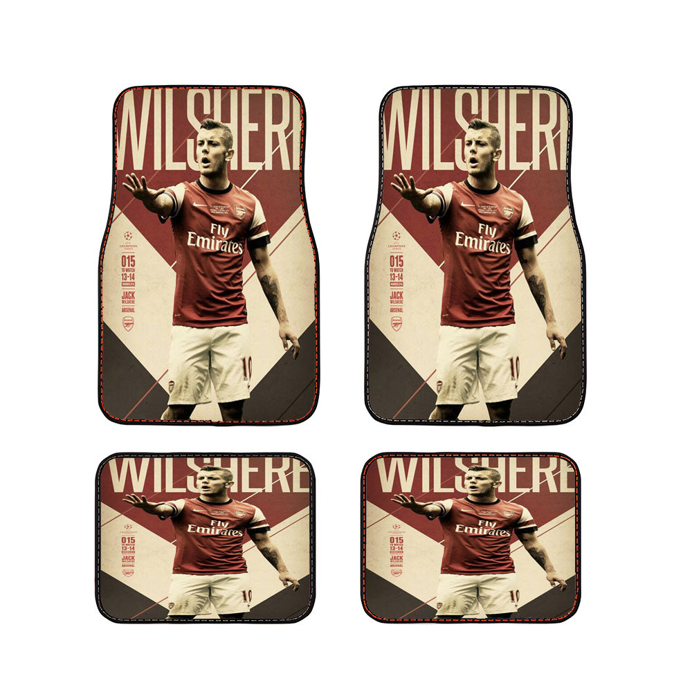 Wilshere Fly Emirates Arsenal Car Floor Mats Accessories
