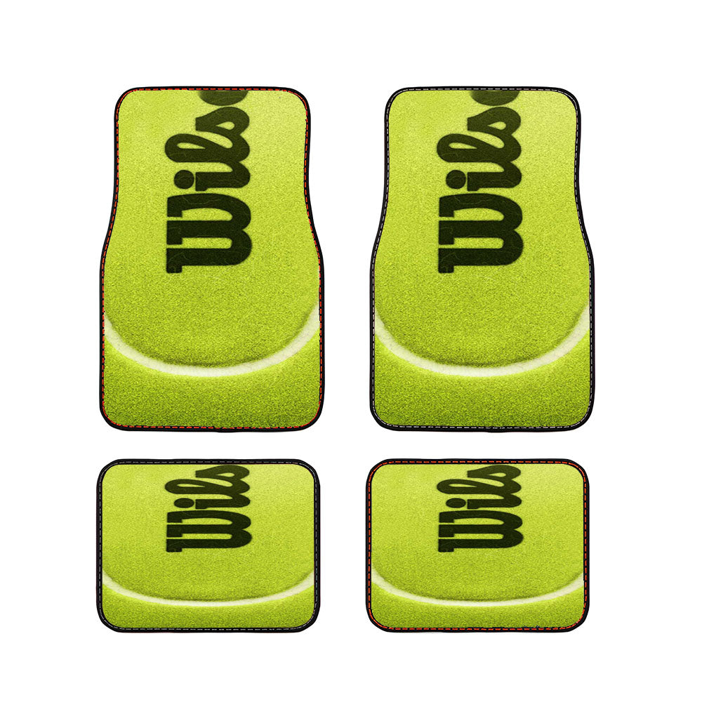 Wilson Tennis Ball Car Floor Mats Accessories