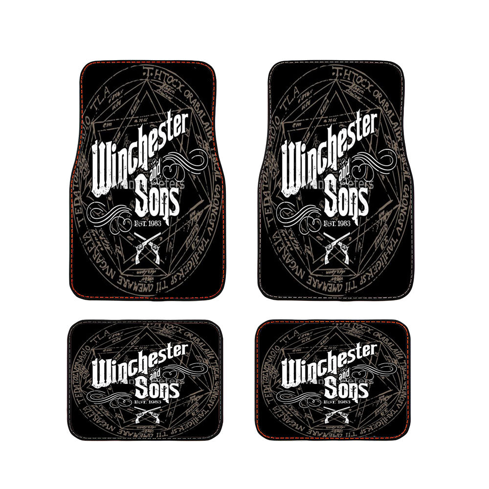 Winchester And Sons Sigil Car Floor Mats Accessories