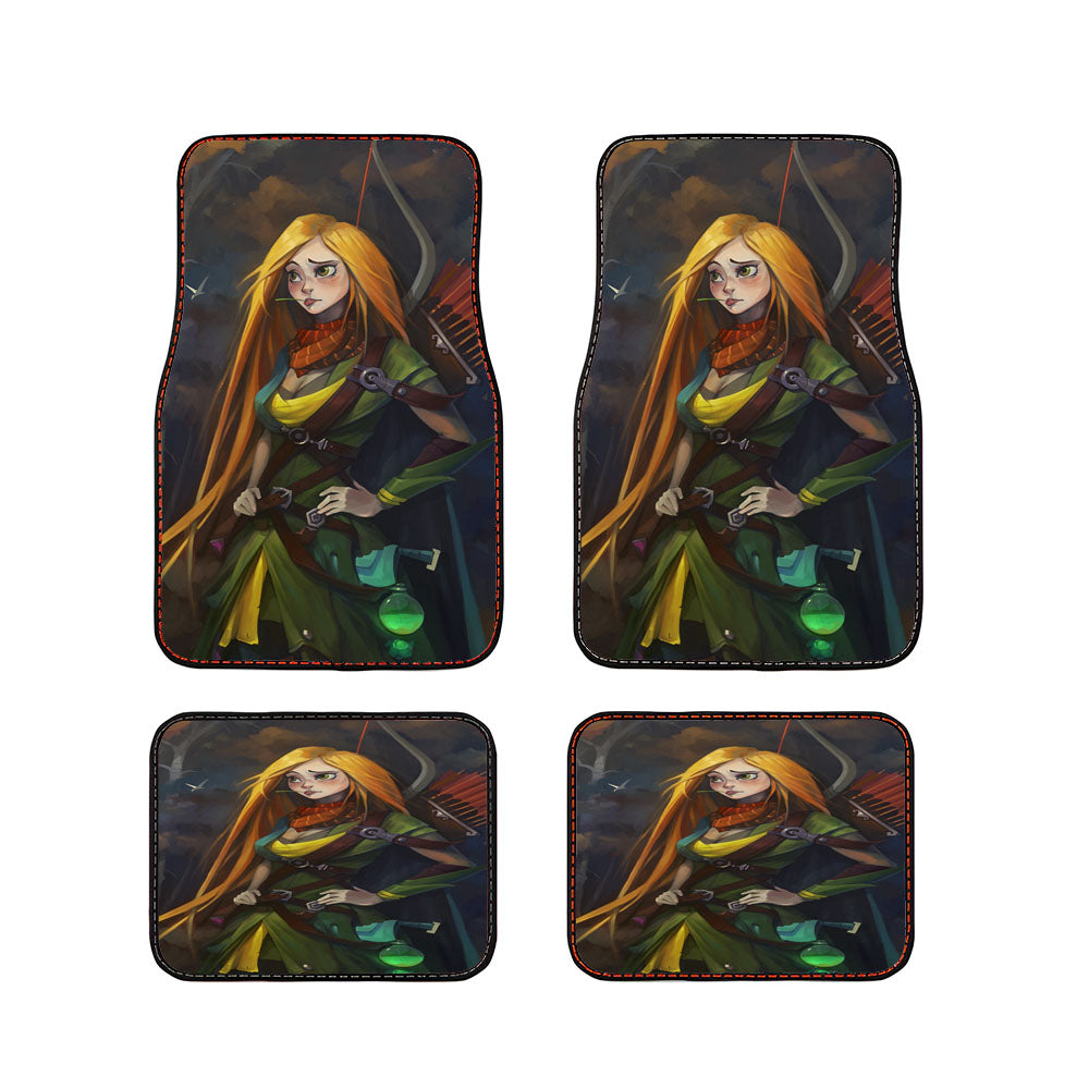 Windrunner Dota Art Car Floor Mats Accessories