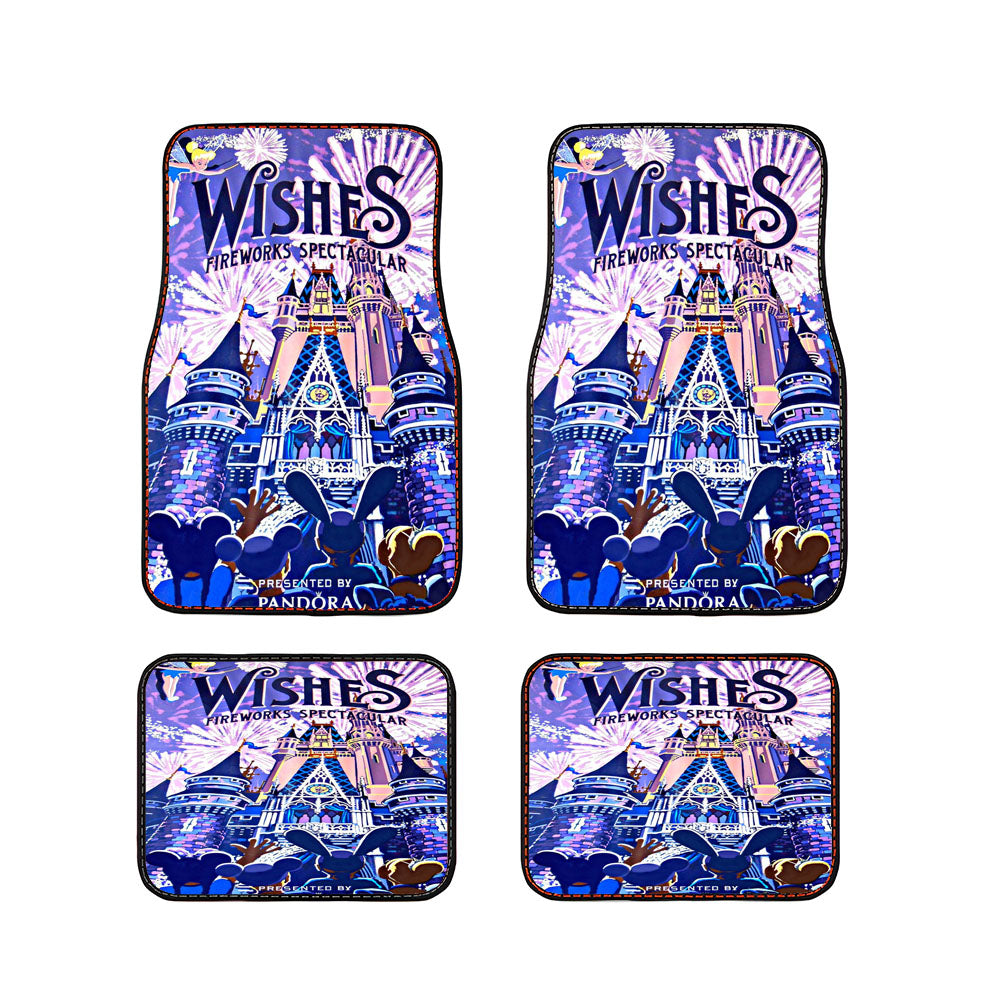 Wishes! Fireworks Spectacular Car Floor Mats Accessories