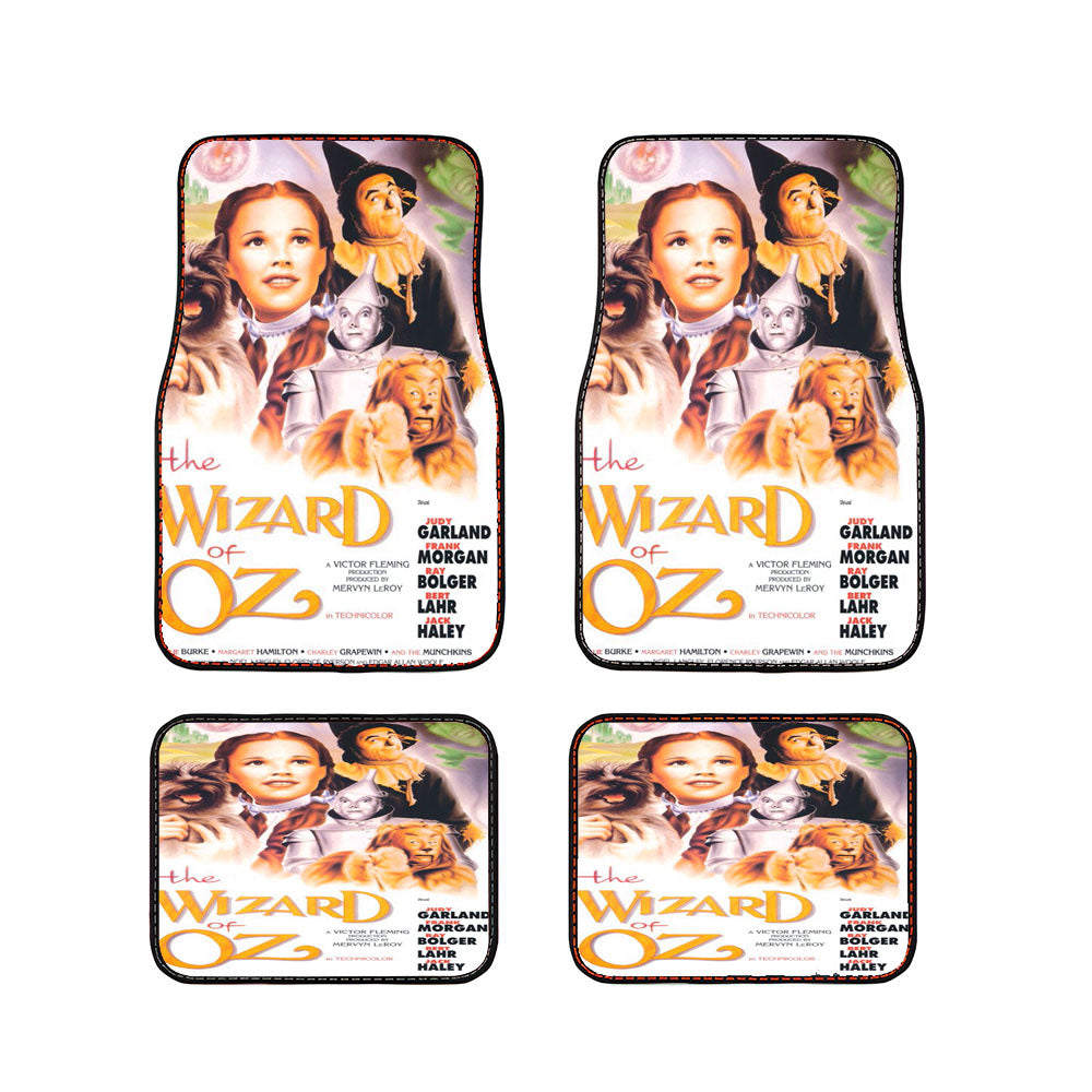 Wizard Of Oz Movie Poster Car Floor Mats Accessories