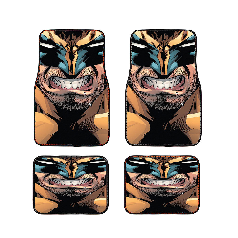 Wolverin Angry Car Floor Mats Accessories