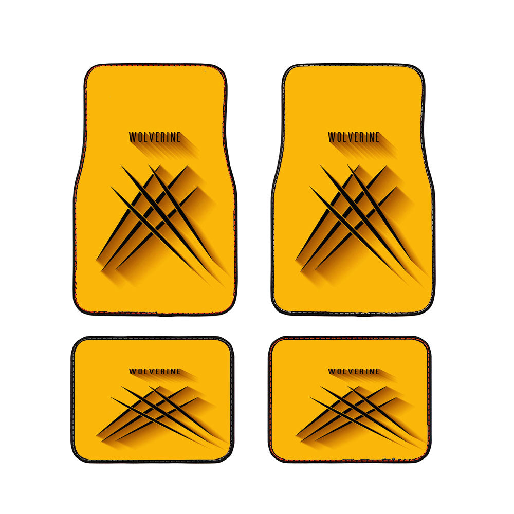 Wolverine Logo Car Floor Mats Accessories