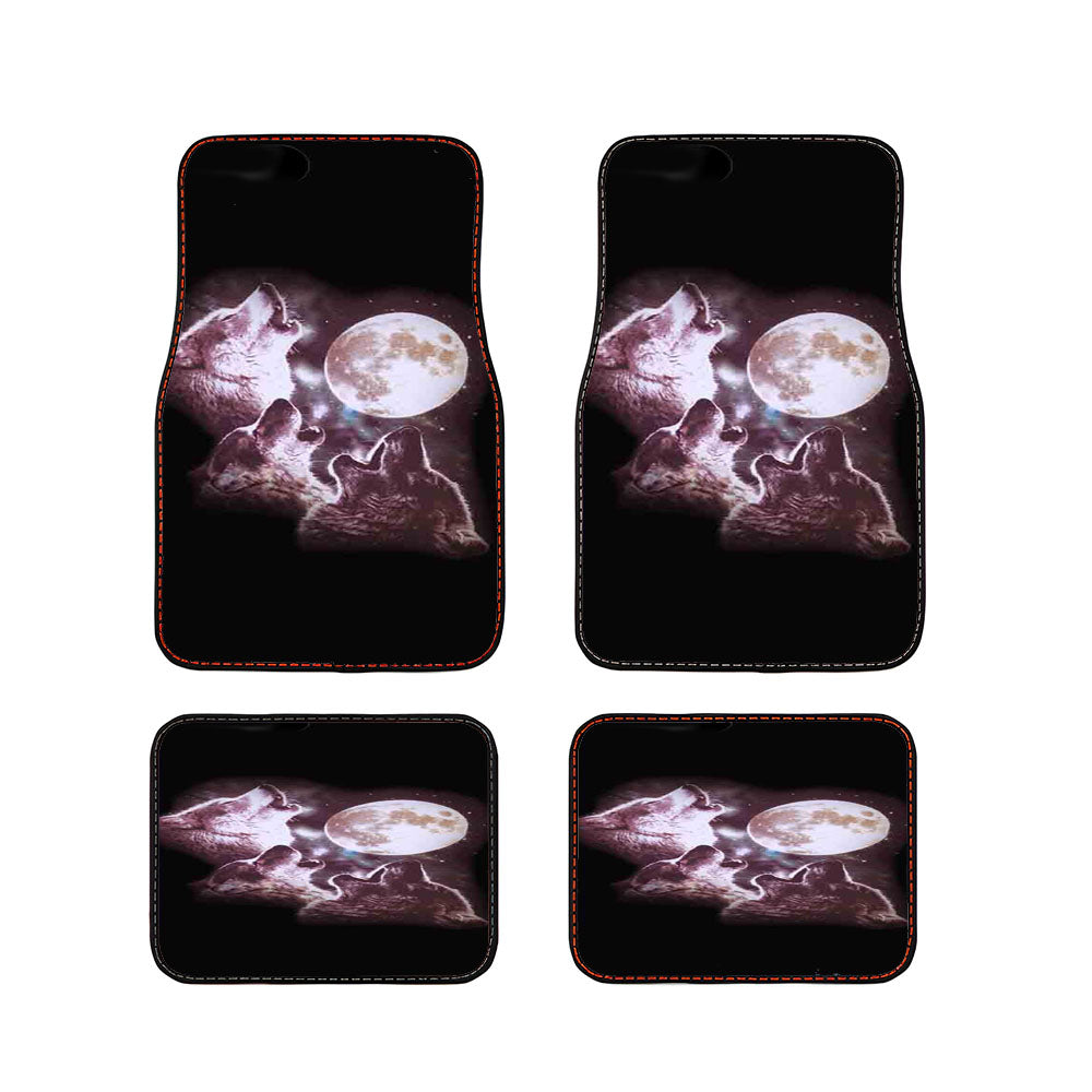Wolves Car Floor Mats Accessories
