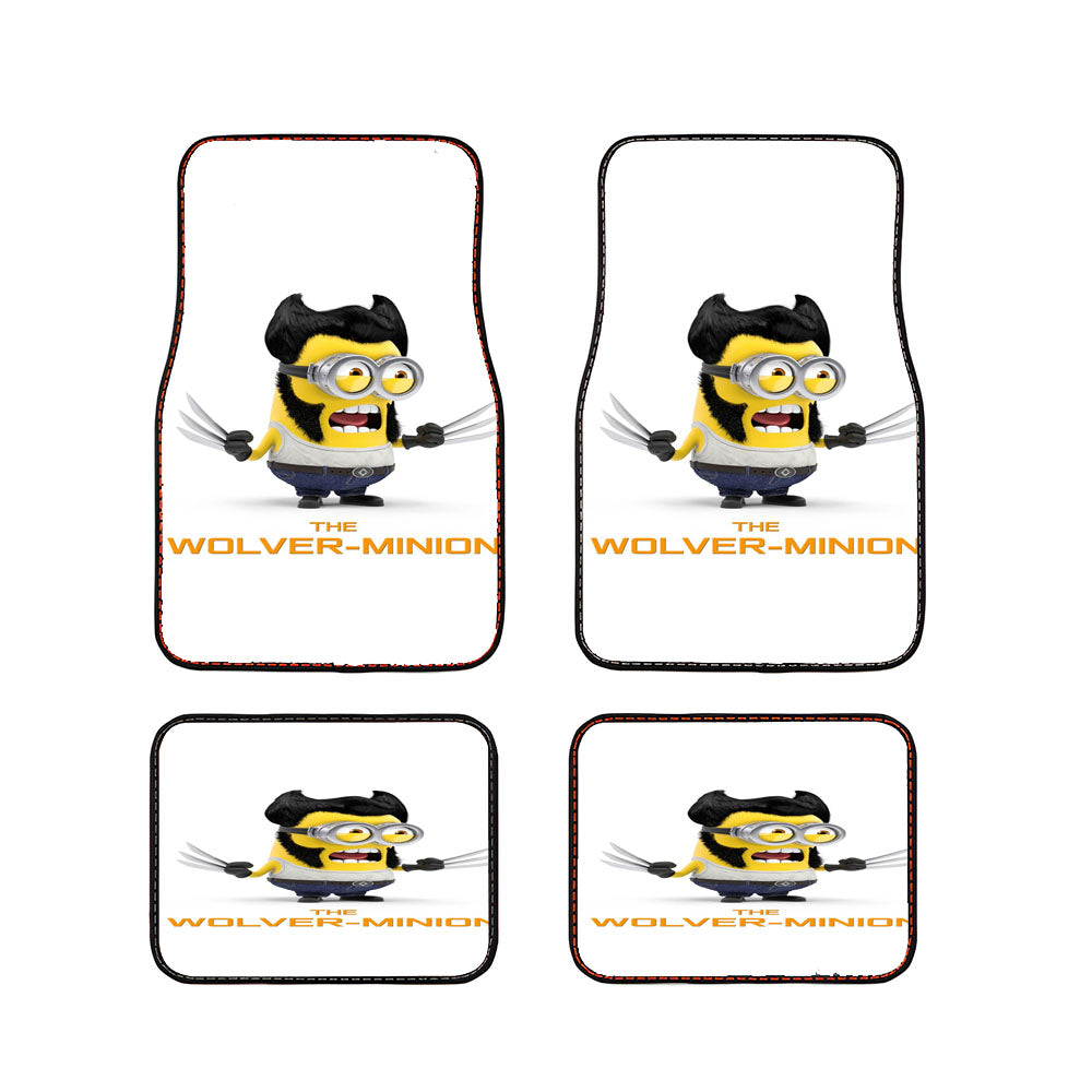 Wolvrine Minion Car Floor Mats Accessories