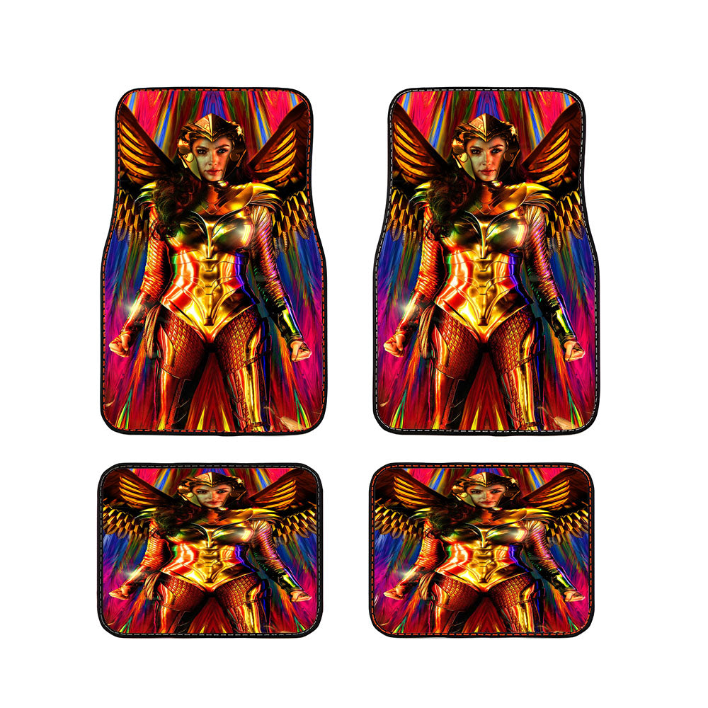 Wonder Woman 1984 Eagle Armor Poster Car Floor Mats Accessories