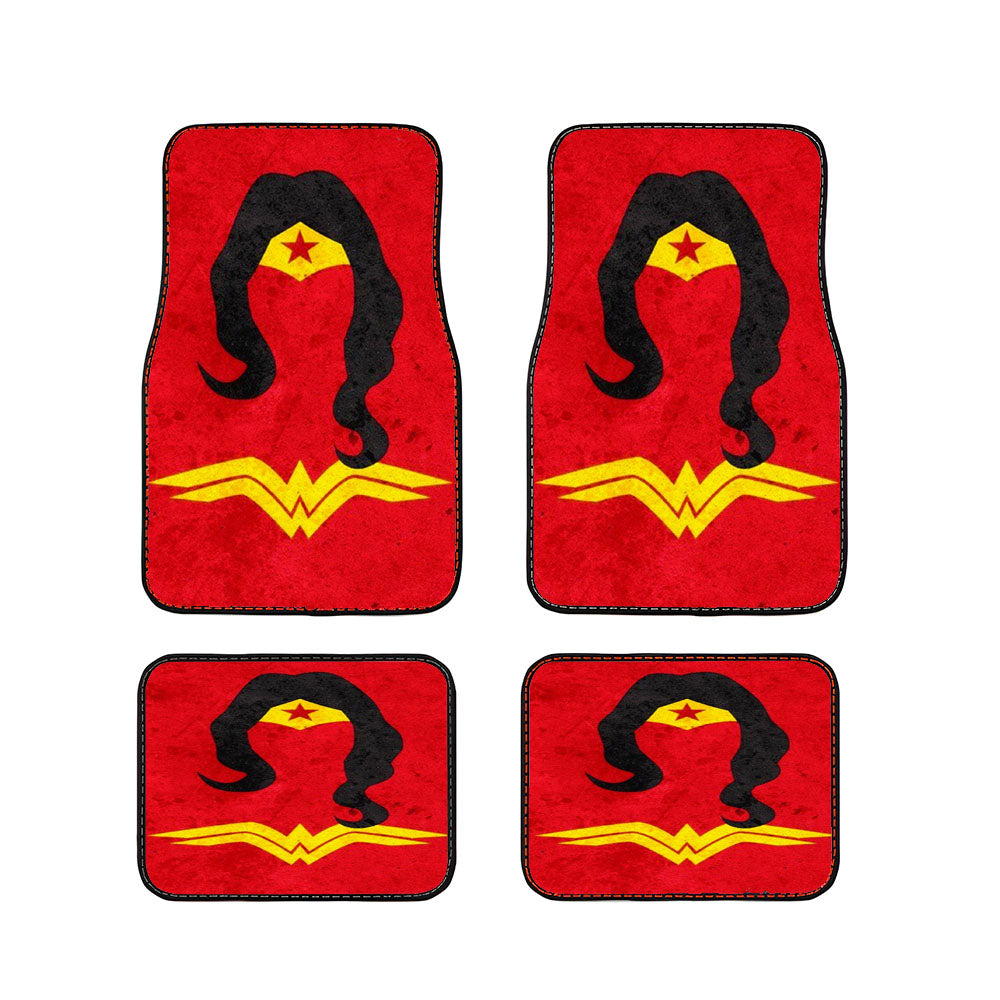 Wonder Woman Dc Superhero Car Floor Mats Accessories