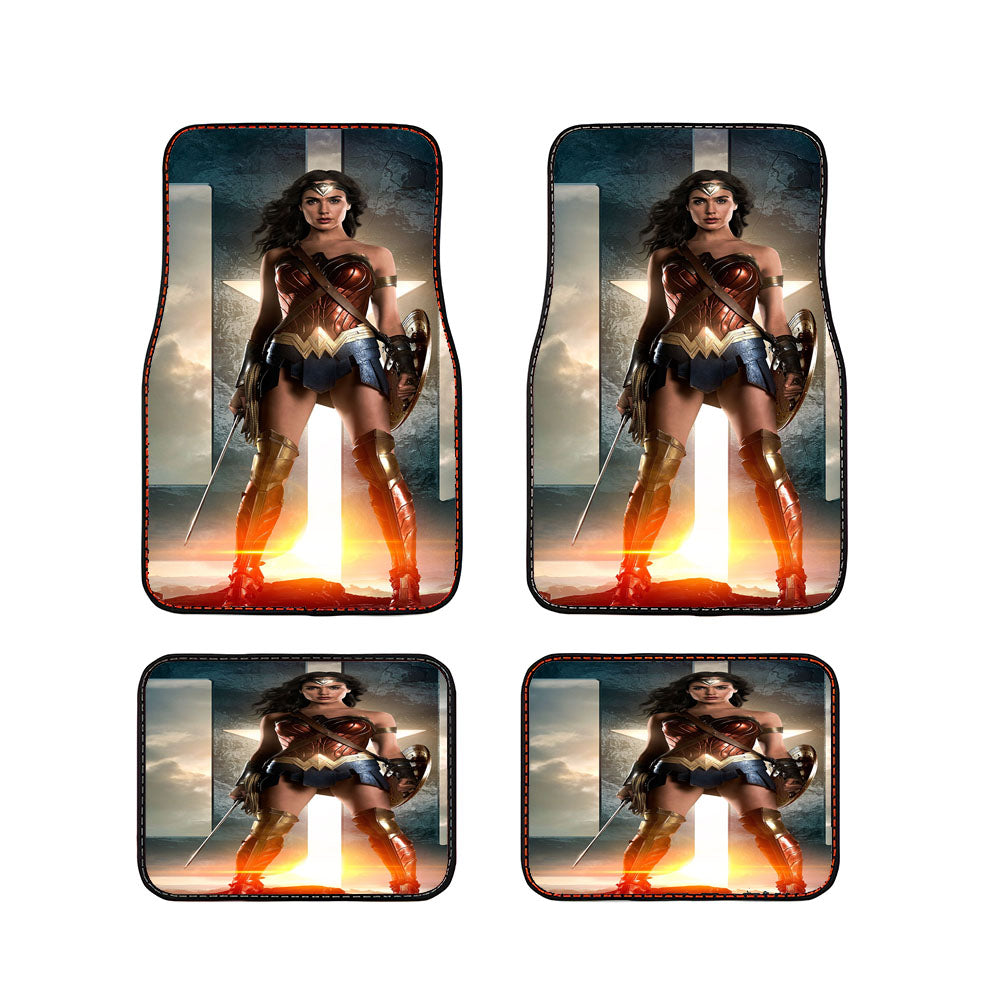 Wonder Woman Gal Gadot Car Floor Mats Accessories